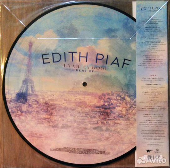 Edith Piaf – La Vie En Rose-Best Of(pict.disc)