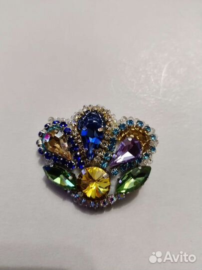 Брошь булавка (цветок экзот)