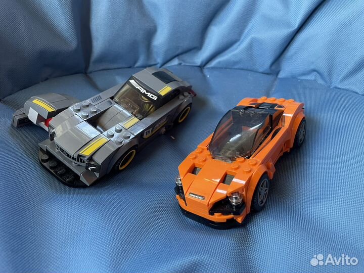 Lego speed champions amg gt, mclaren