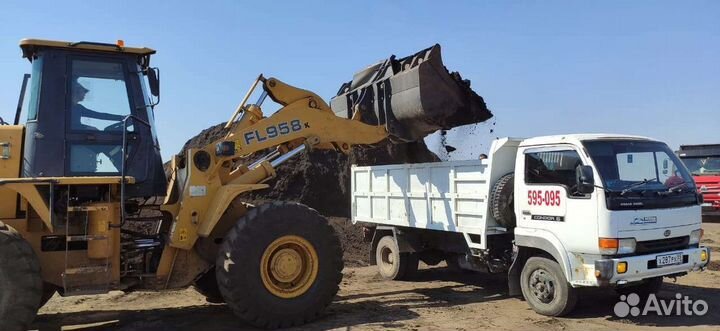 Земля чернозем плодородный грунт от 2х тонн