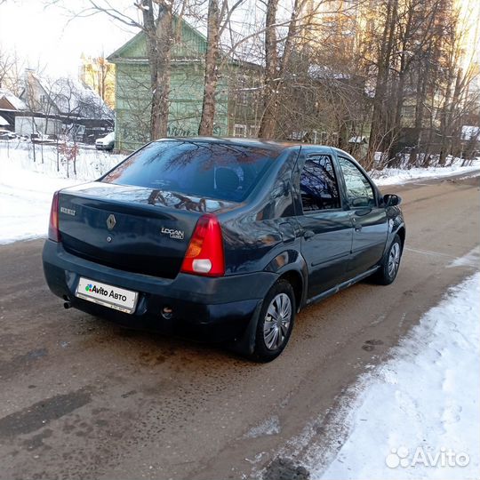 Renault Logan 1.4 МТ, 2006, 210 000 км