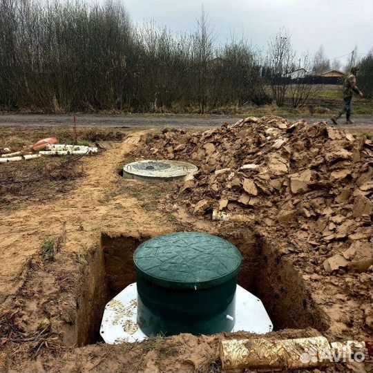 Установка септика-Септик Топас, Евролос, Тверь