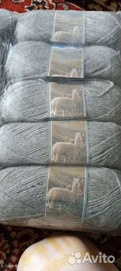 Шерстяная пряжа альпаки СССР