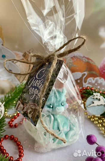 Дракон из мыла. Подарок на новый год