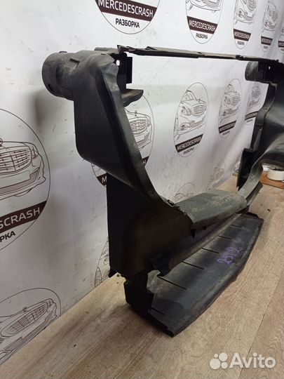 Диффузор радиатора мерседес ом642 w251