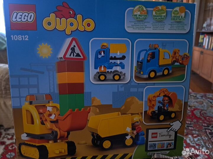 Набор Лего Дупло стройка новый