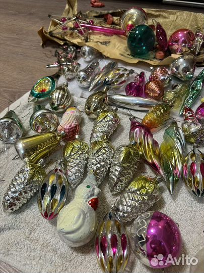 Елочные игрушки СССР