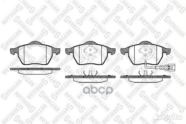 401 041-SX 390 41FDB1463 колодки дисковые п