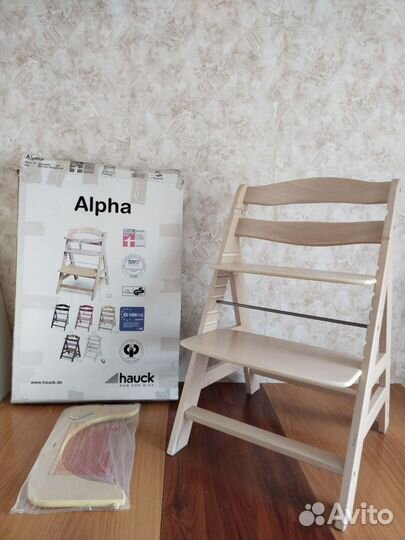 Стульчик для кормления растущий hauck Alpha