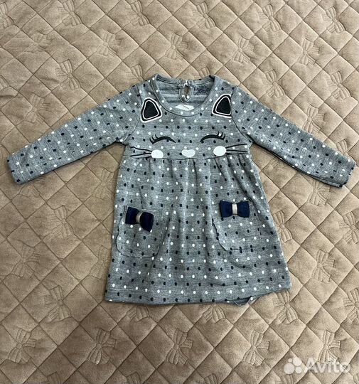Платье для девочки 80 новое