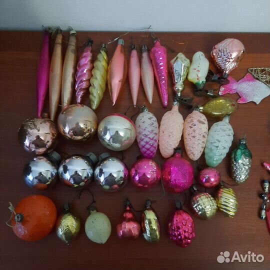 Елочные игрушки СССР