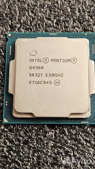 Процессор CPU Intel Pentium G4560 LGA1151