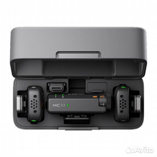 Микрофон DJI Mic Mini (2 TX + 1 RX + Charging Case) разъем Type-C