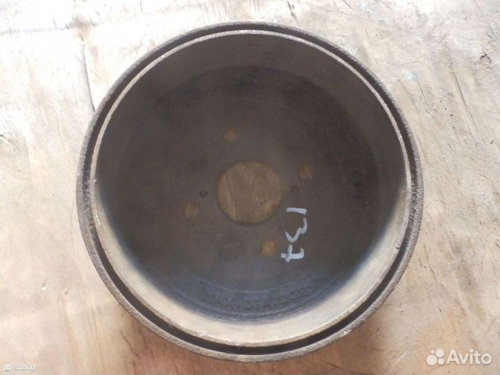 Тормозной барабан на toyota corolla AE91