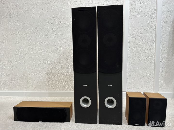Акустические колонки BBK (Система 5.0)