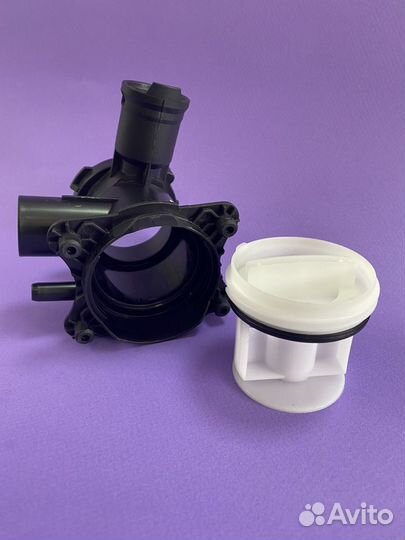 Улитка сливного насоса с фильтром Bosch, Siemens