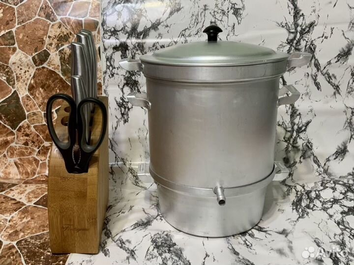 Соковарка пароварка 6л алюминий СССР