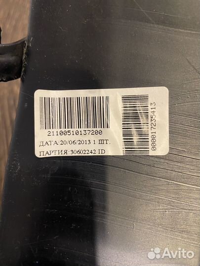 Лонжерон пола средний правый ваз 2110