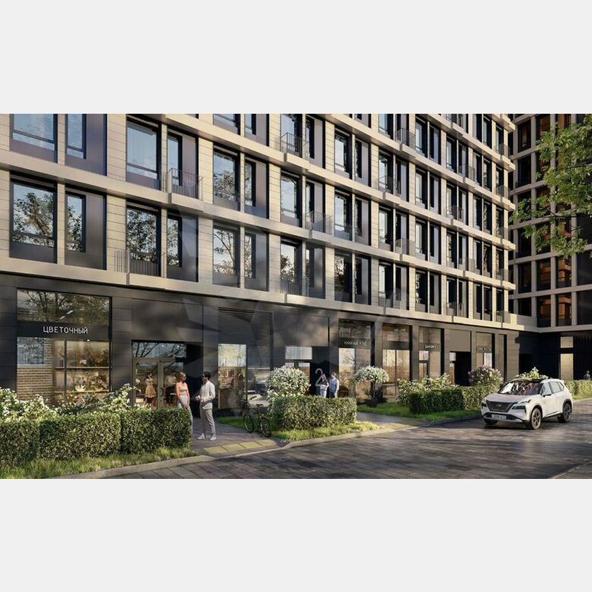 4-к. квартира, 86,2 м², 7/12 эт.