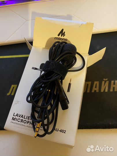 Микрофон петличка AU-402