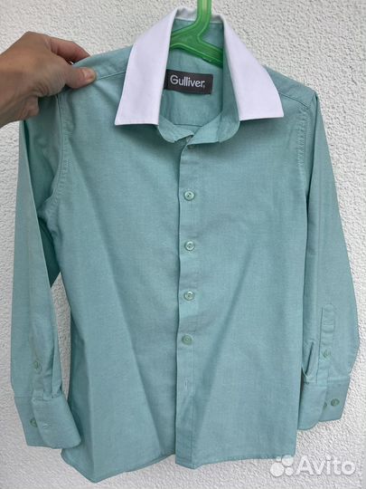 Рубашки на мальчика 122-128