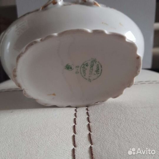 Фарфоровая салатница СССР