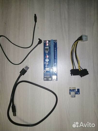 Набор Райзеров pci-e для видеокарт