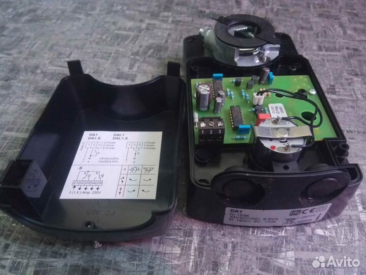 Привод воздушной заслонки 24в