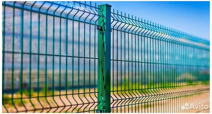 Забор сетка 3 Д