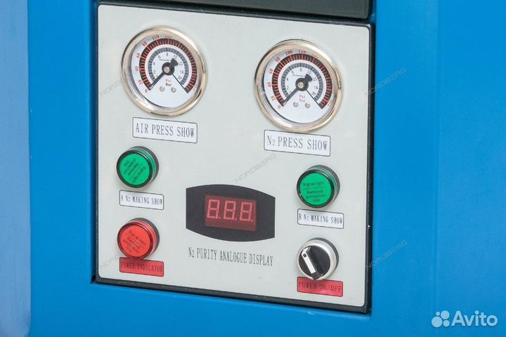 Установка накачки шин азотом Nordberg