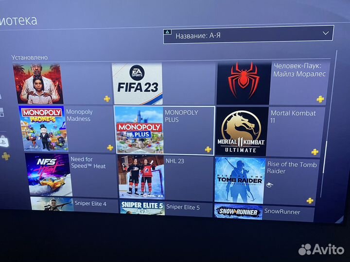 PS4 Pro 2Tb / 500 игр / 2 геймпада / FIFA 23