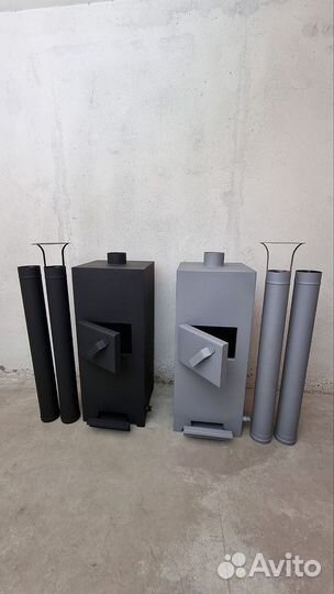 Печь для бассейна на дровах из нержавеющей стали