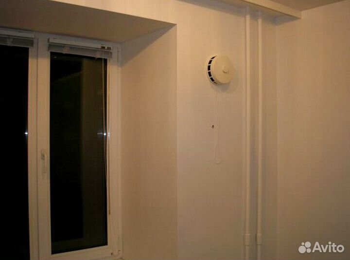 Установка клапанов приточной вентиляции кив-125