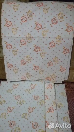 Пеленки детские теплые