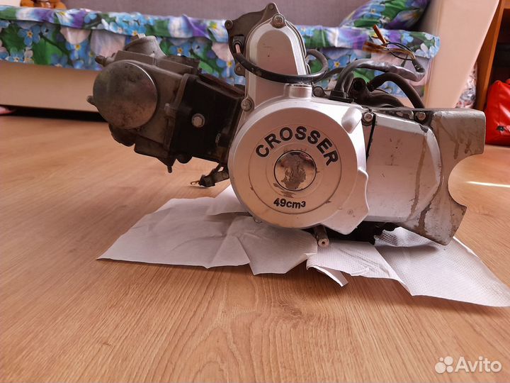 Двигатель мопеда альфа 72 куба