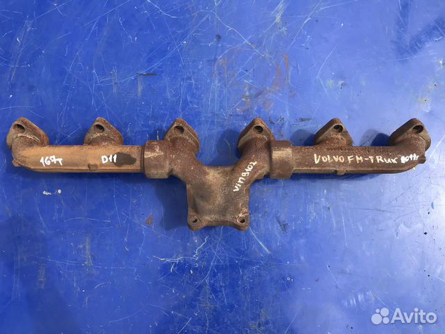 Выпускной коллектор Вольво фм Volvo FM D11