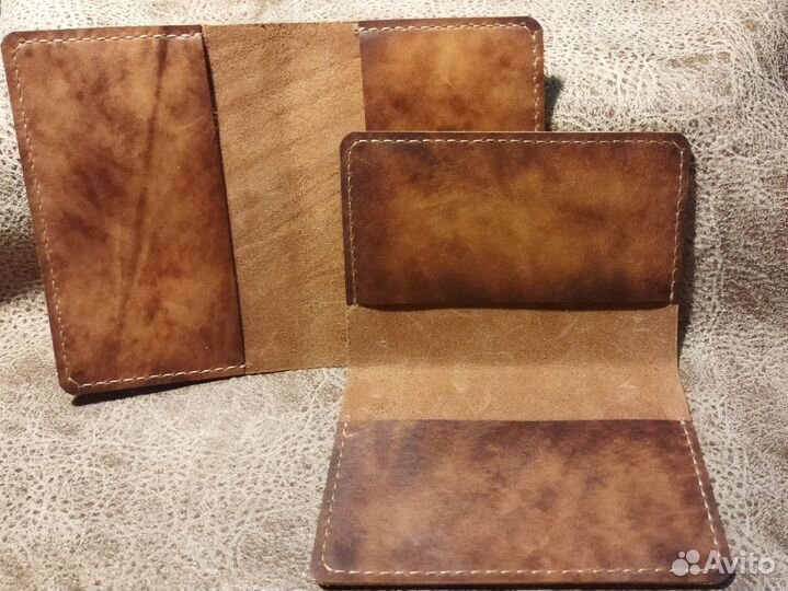 Обложки на паспорт из натуральной кожи