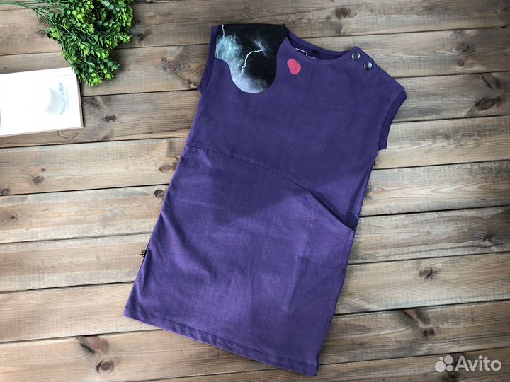Платье туника для девочки 122 128