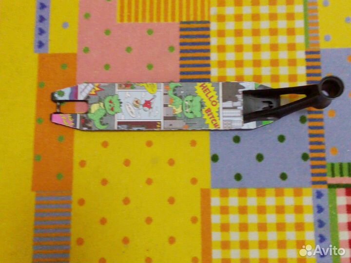 Дека для трюкового самоката