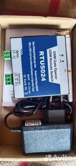 Gsm модуль RTU5024 для ворот и шлагбаумов