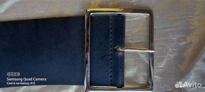 Ремень кожаный широкий Germano Zama Италия