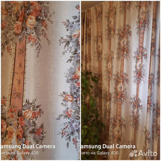 Шторы в гостинную и на кухню