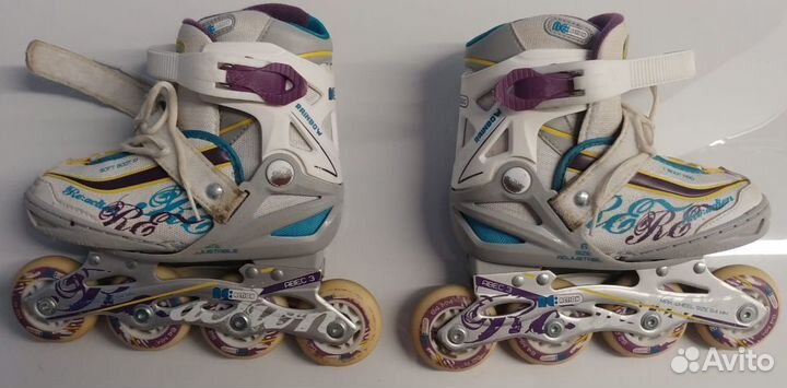Роликовые коньки детские раздвижные
