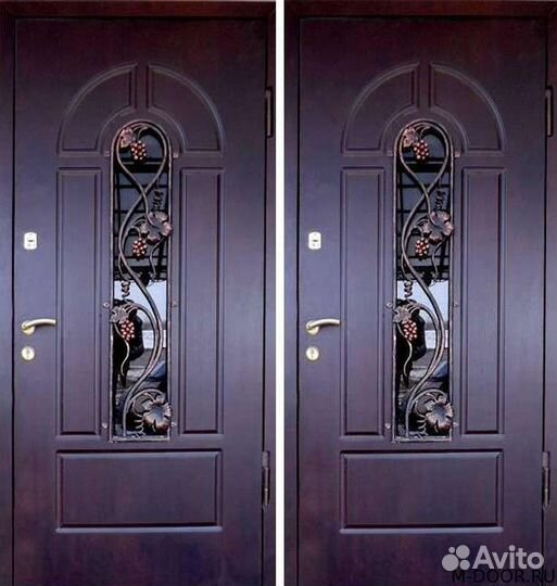 Входные двери от производителя ковка, стекло