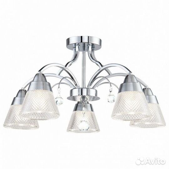 Люстра на штанге Freya Enrica FR2011CL-05CH