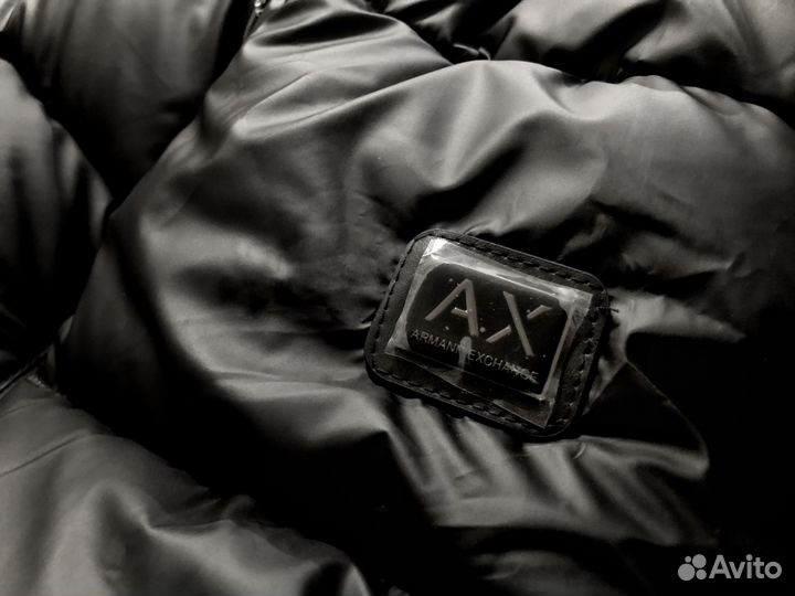 Armani exchange пуховик XXL(52/54)