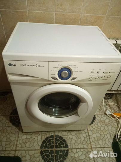 Стиральная машина бу lg 5 кг