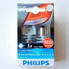 Светодиодная лампа Philips P21W 12898RX2