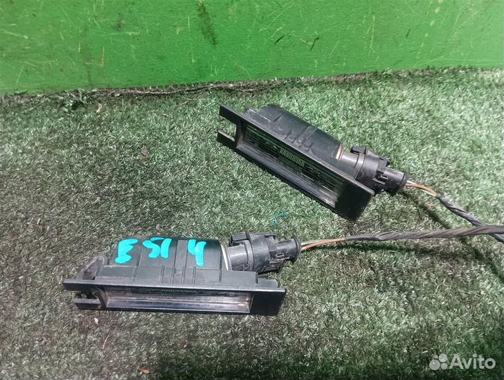 Подсветка номера (комплект) Opel astra H 2009