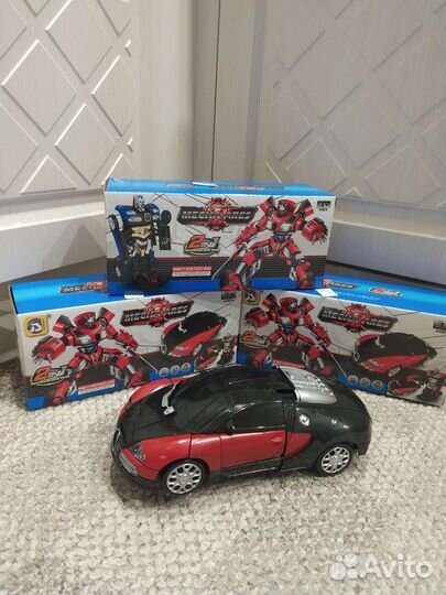 Машина робот трансформер